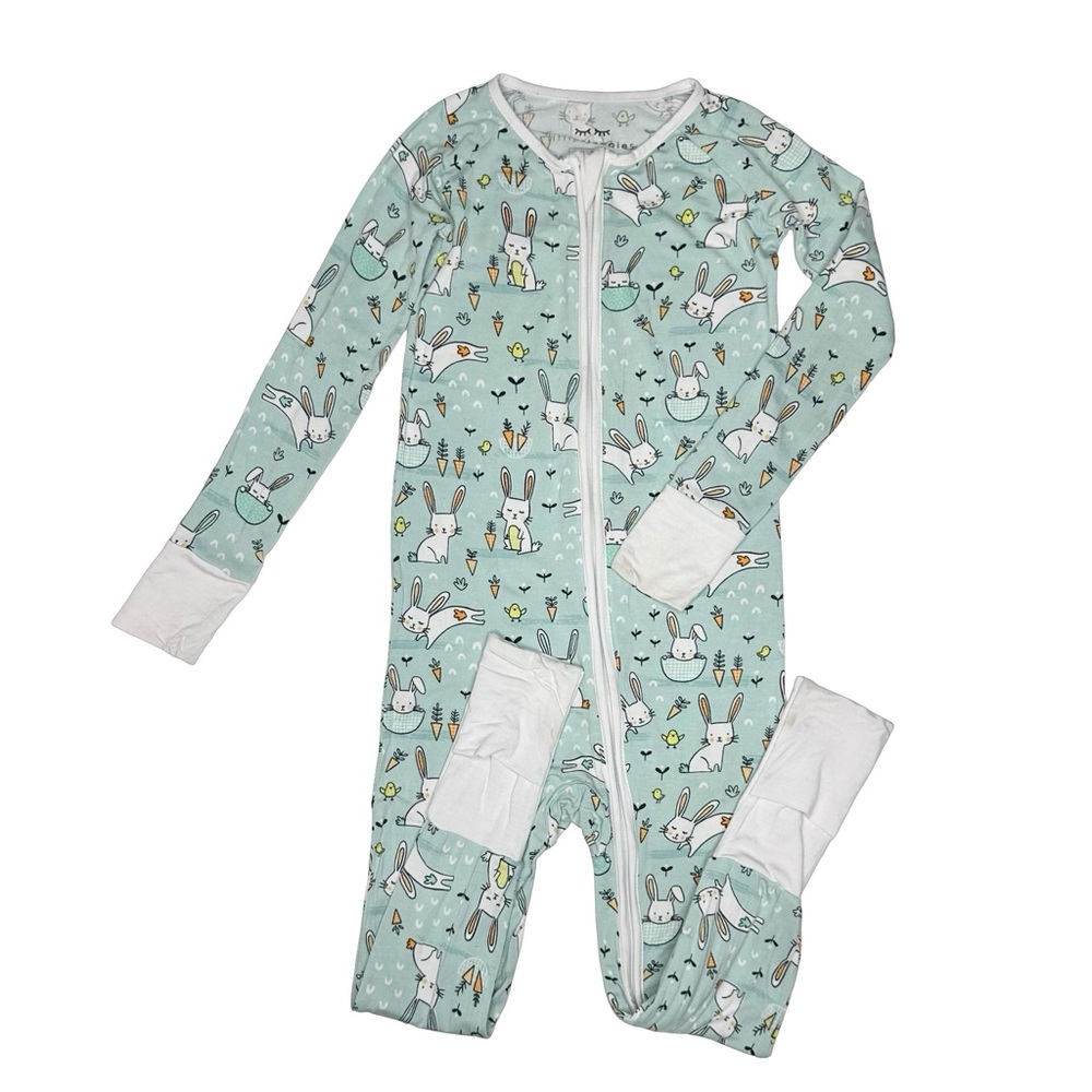Little‎ Sleepies Green Bunnies Zippy